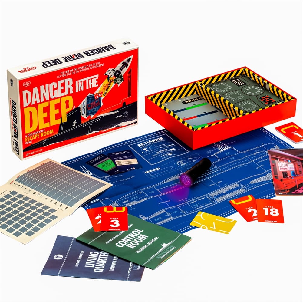 Danger in the Deep Escape Room Game