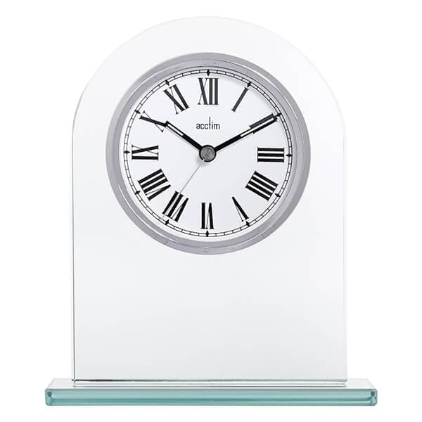 Acctim Adelaide Mantel Clock Silver