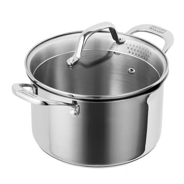 Kuhn Rikon Allround Plus 20cm/3.7L Casserole with Draining Lid