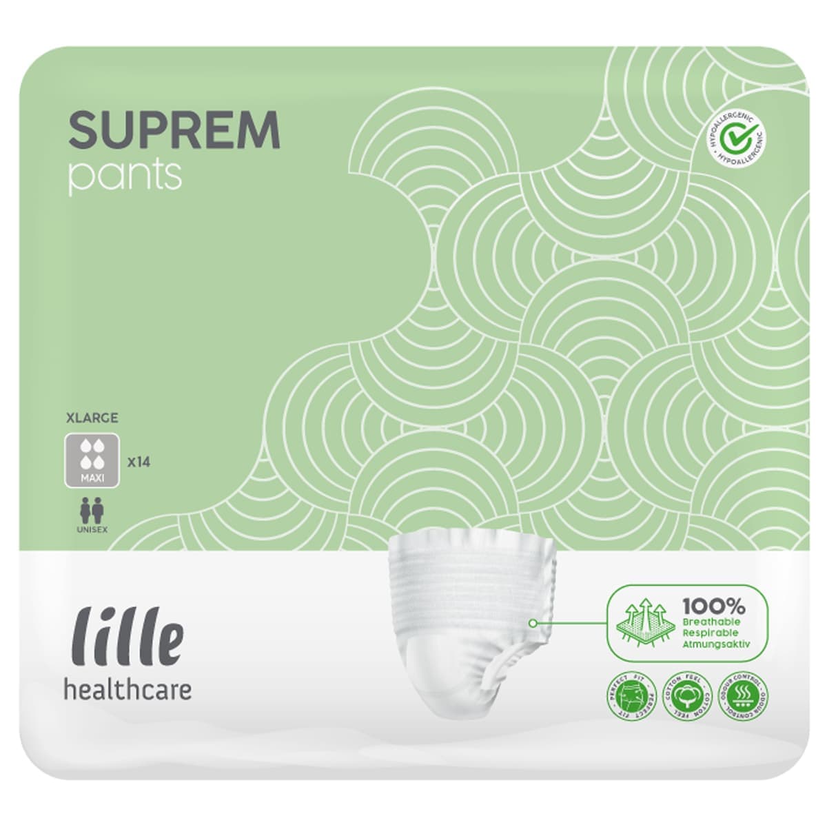 Lille Healthcare Suprem Pants Maxi XL (1900ml) 14 Pack