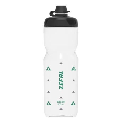 Zefal Sense Soft 80 No-Mud Bottles - 800ml - Transparent / 800ml