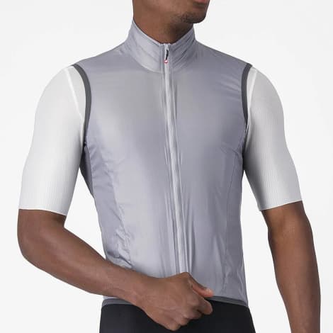 Castelli Aria 2 Cycling Vest - SS26 - Silver Grey / Dark Grey / Small