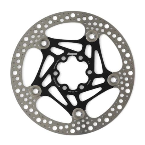 Hope Road Floating Rotor - Black / 6 Bolt / 160mm