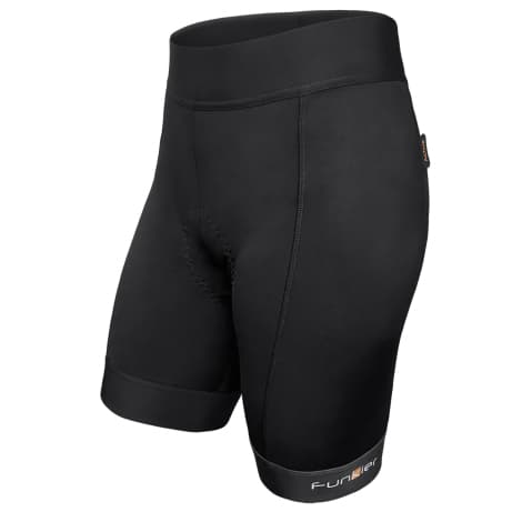 Funkier Ridesse II Ladies 8 Panel Shorts - Black / Small