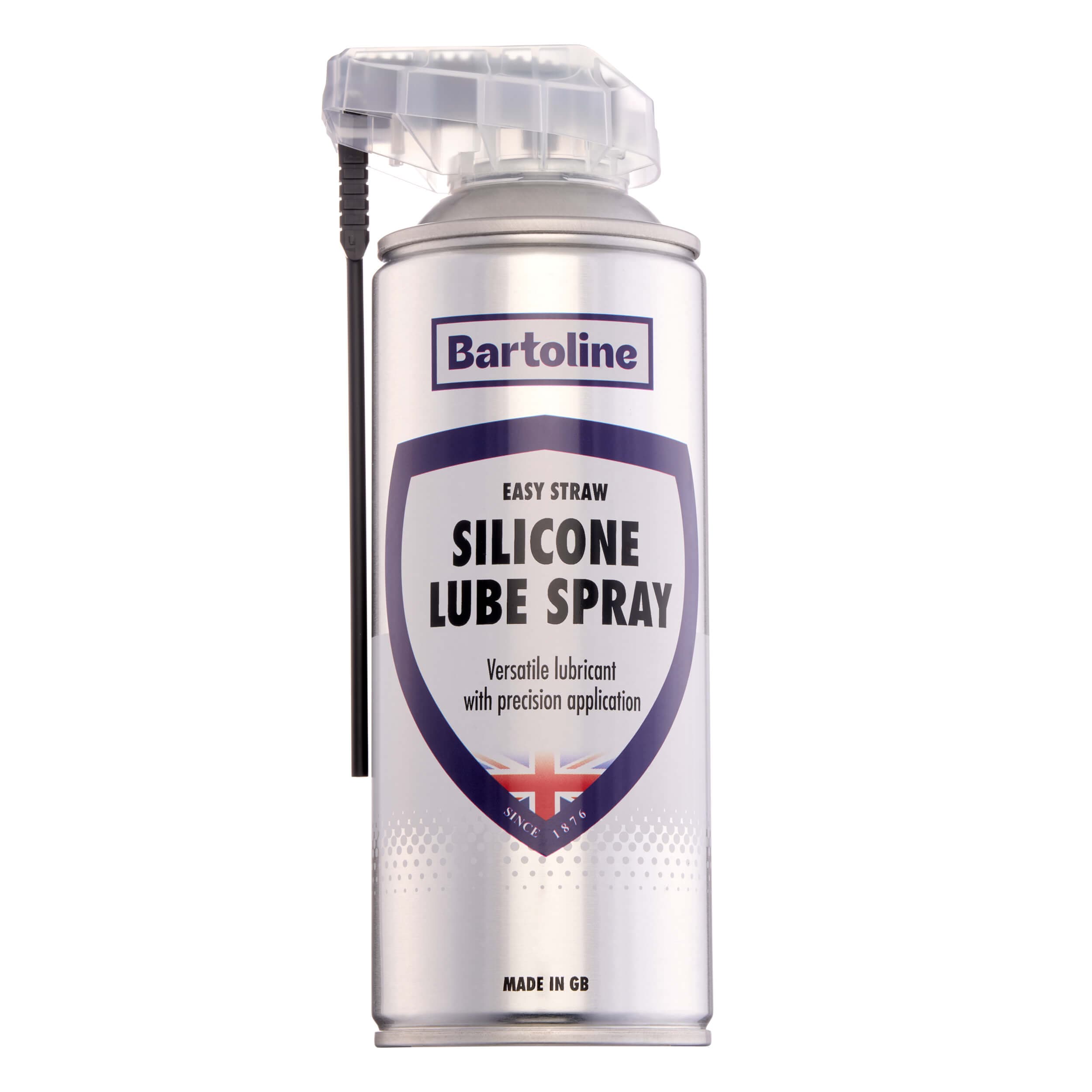 Bartoline Silicone Lube Spray with Easy Straw 400ml