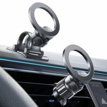 Lisen MagSafe Compatible Magnetic Car Holder - Black