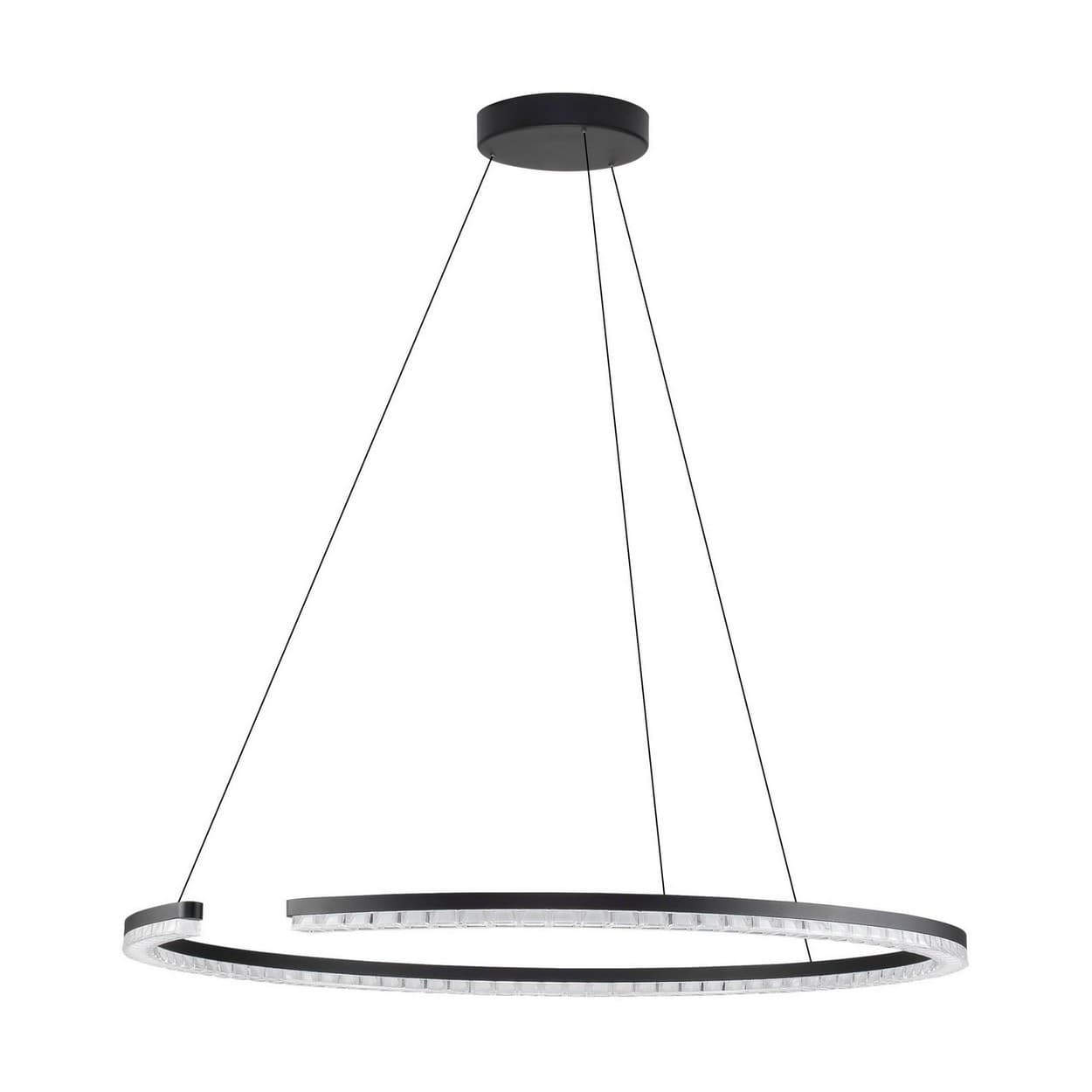 Greamy 85cm Integrated LED Pendant Ceiling Light Sandy Black Triac Dimmable LED 43W 2795lm 3000K