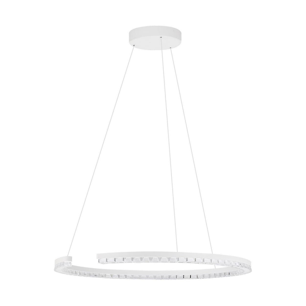 Greamy 65cm Integrated LED Pendant Ceiling Light Sandy White Triac Dimmable LED 30W 1950lm 3000K