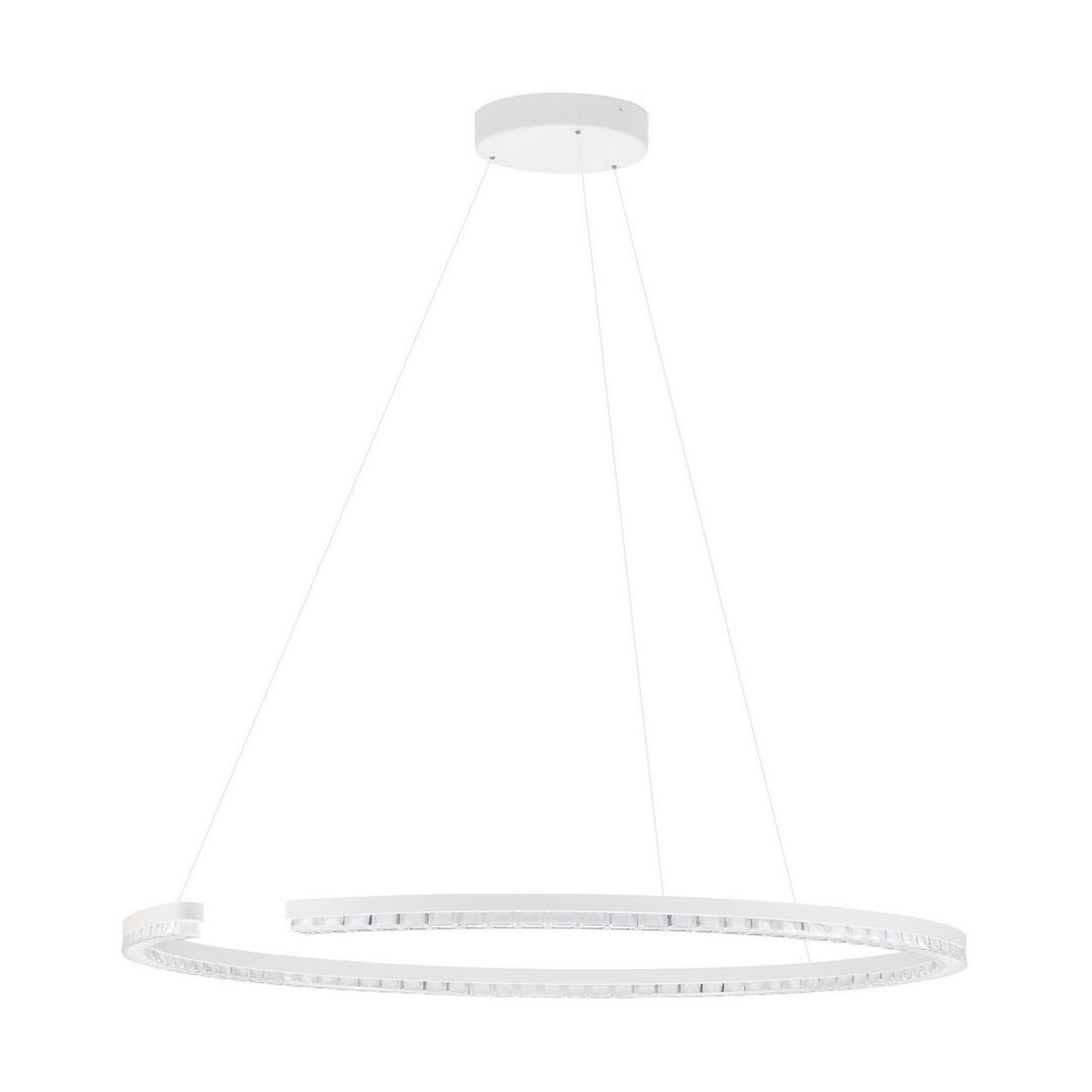 Greamy 85cm Integrated LED Pendant Ceiling Light Sandy White Triac Dimmable LED 43W 2795lm 3000K