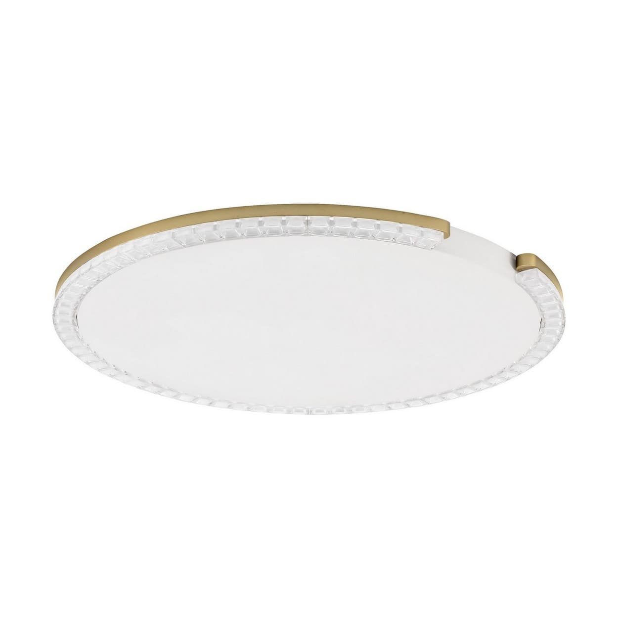 Greamy 65cm Decorative Flush Ceiling Light Gold Triac Dimmable LED 30W 1950lm 3000K