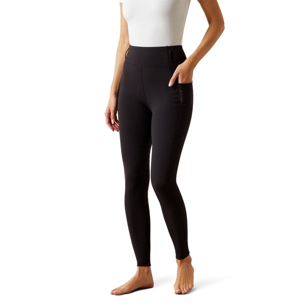 Ariat Venture 2.0 Thermal Womens Full Seat Tight - Black Size: XS