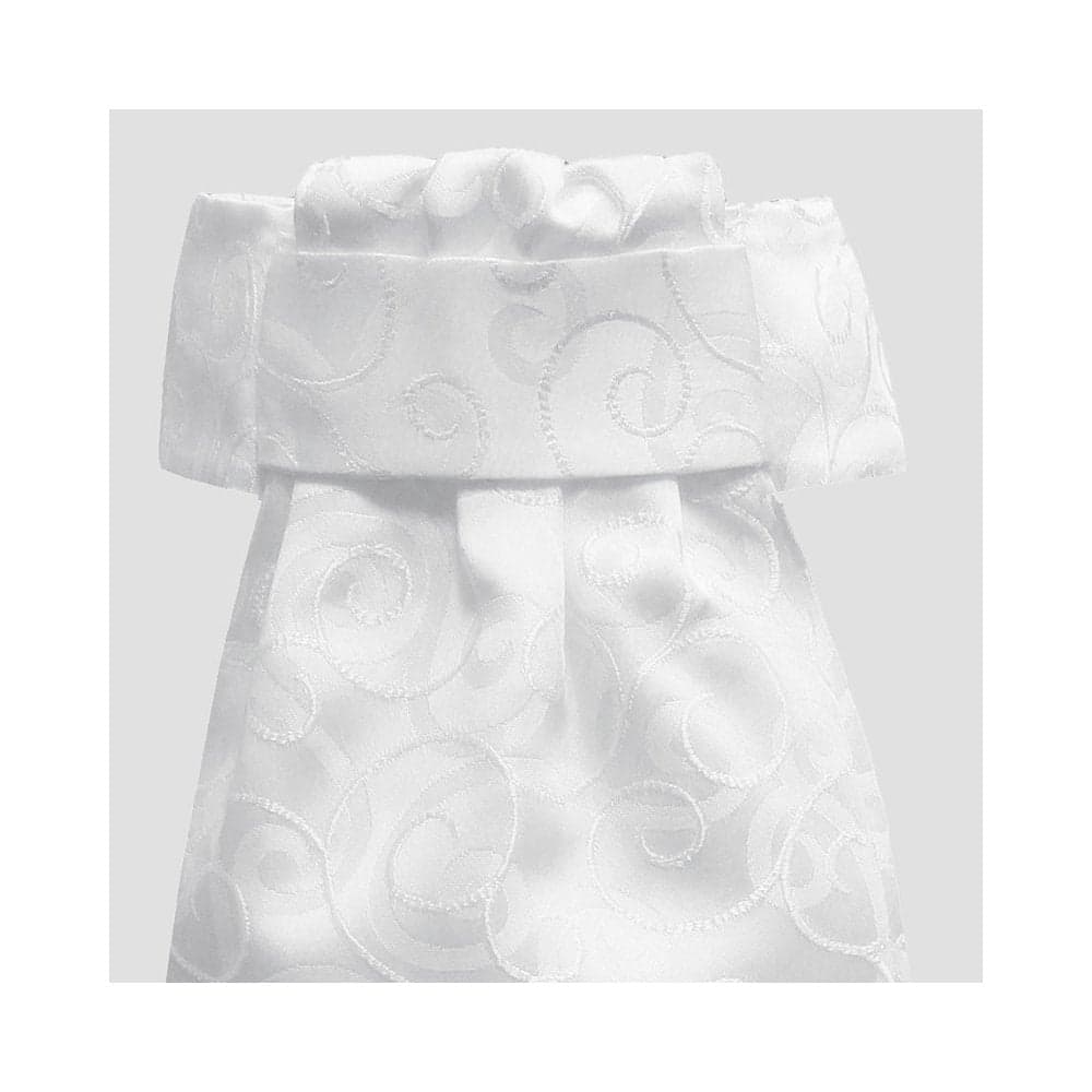 Equetech Deluxe Ready-Tied Stock - Barcelona White