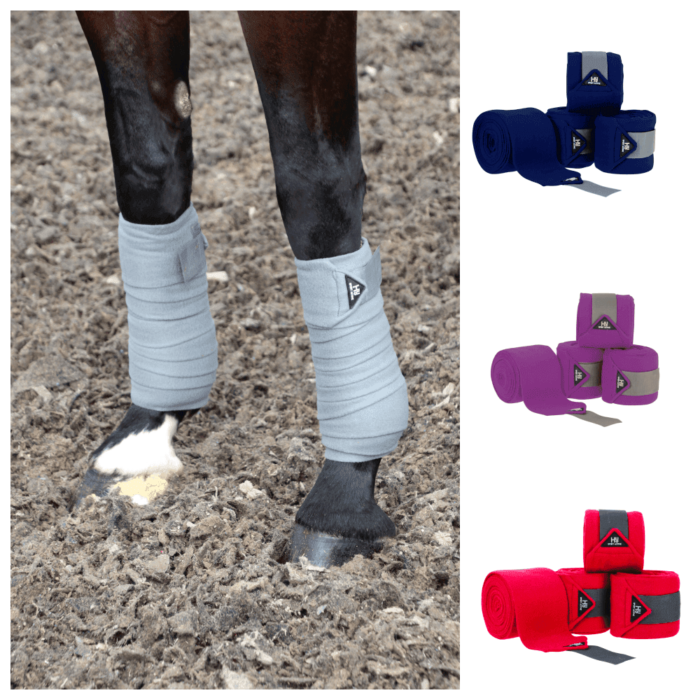 Hy Sport Active Cob/Full Luxury Bandages Colour: Amethyst Purple