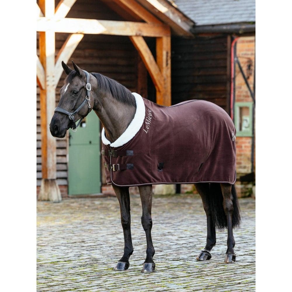 LeMieux Kudos Luxe Fleece Rug - Damson Size: 7ft0