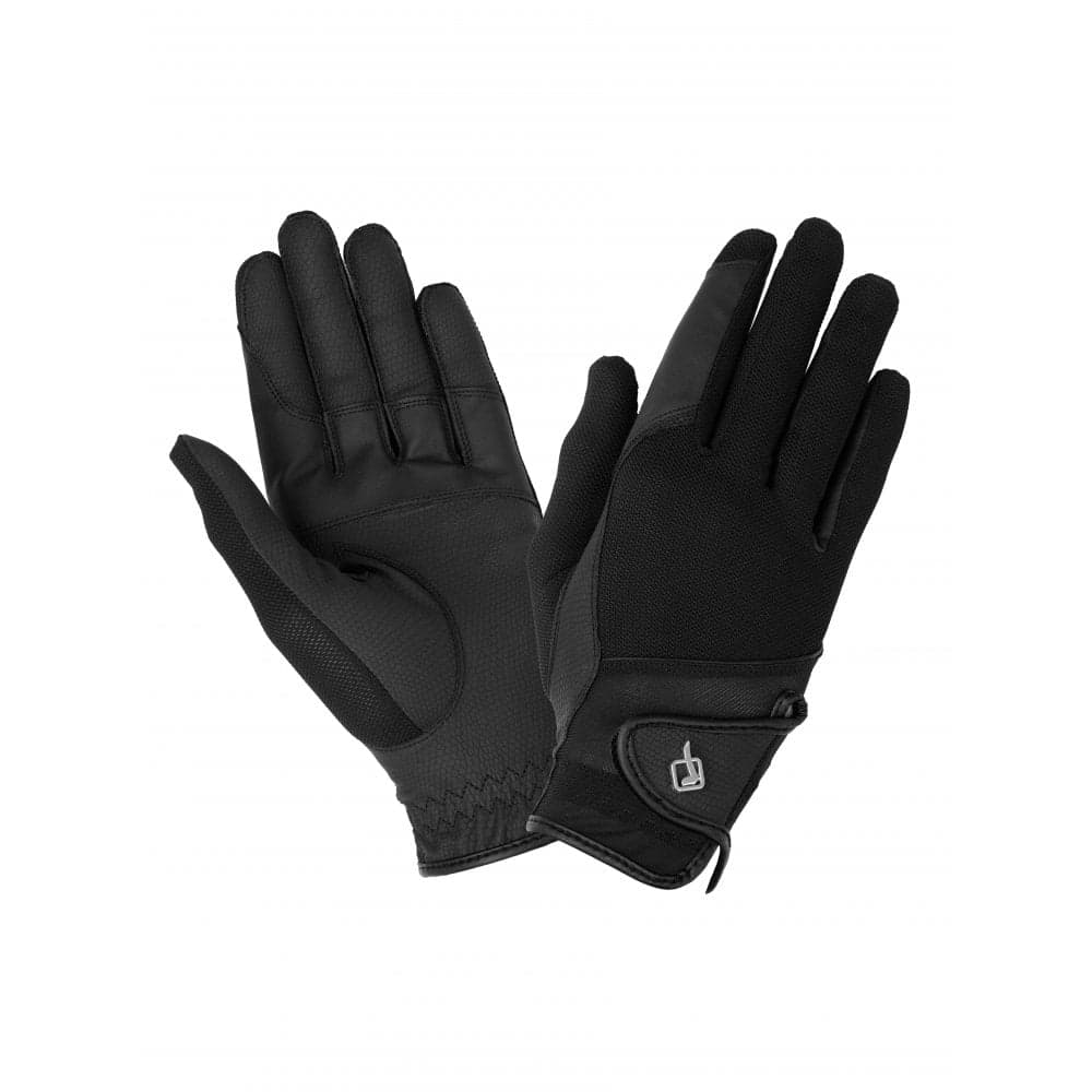 LeMieux Pro Mesh Horse Riding Gloves - Black Size: Large