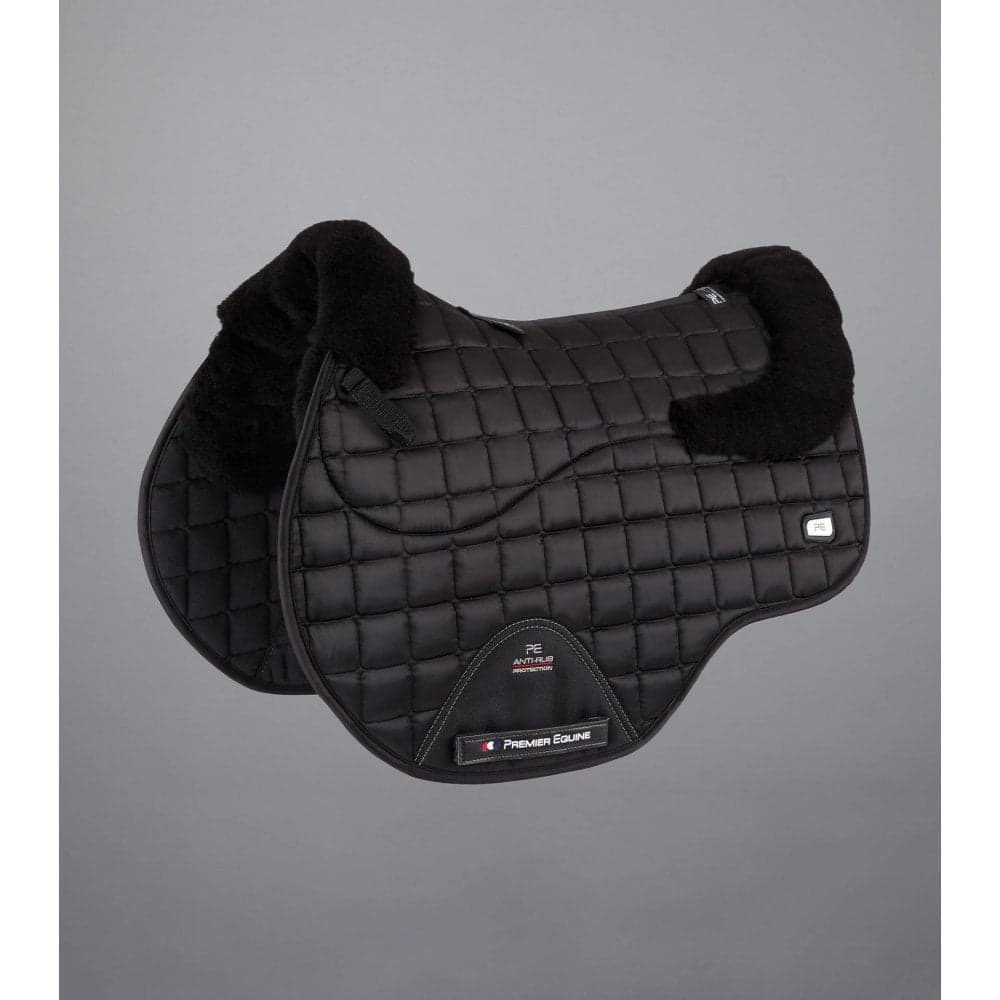 Premier Equine Atlantis CC Satin Wool GP Full Size Jump Square - Black
