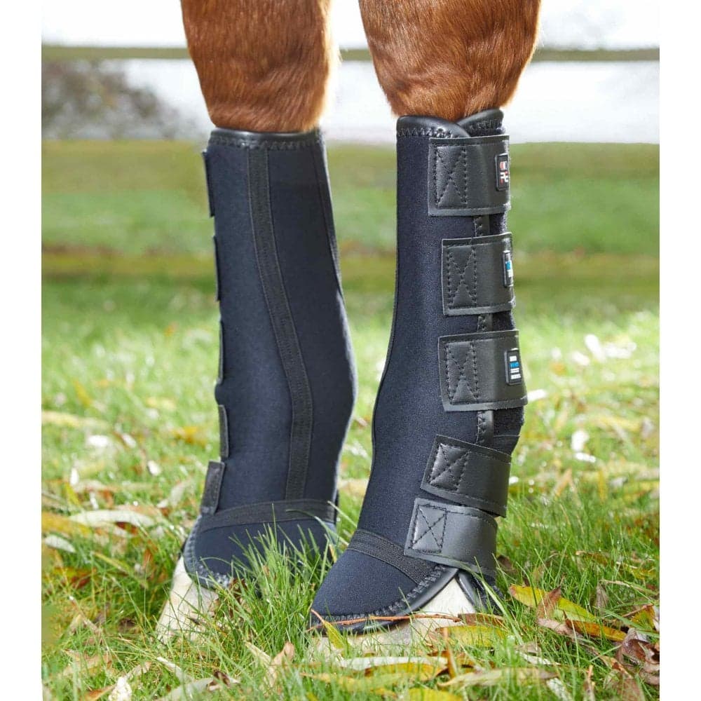 Premier Equine Turnout/Mud Fever Boots - Black Size: XL