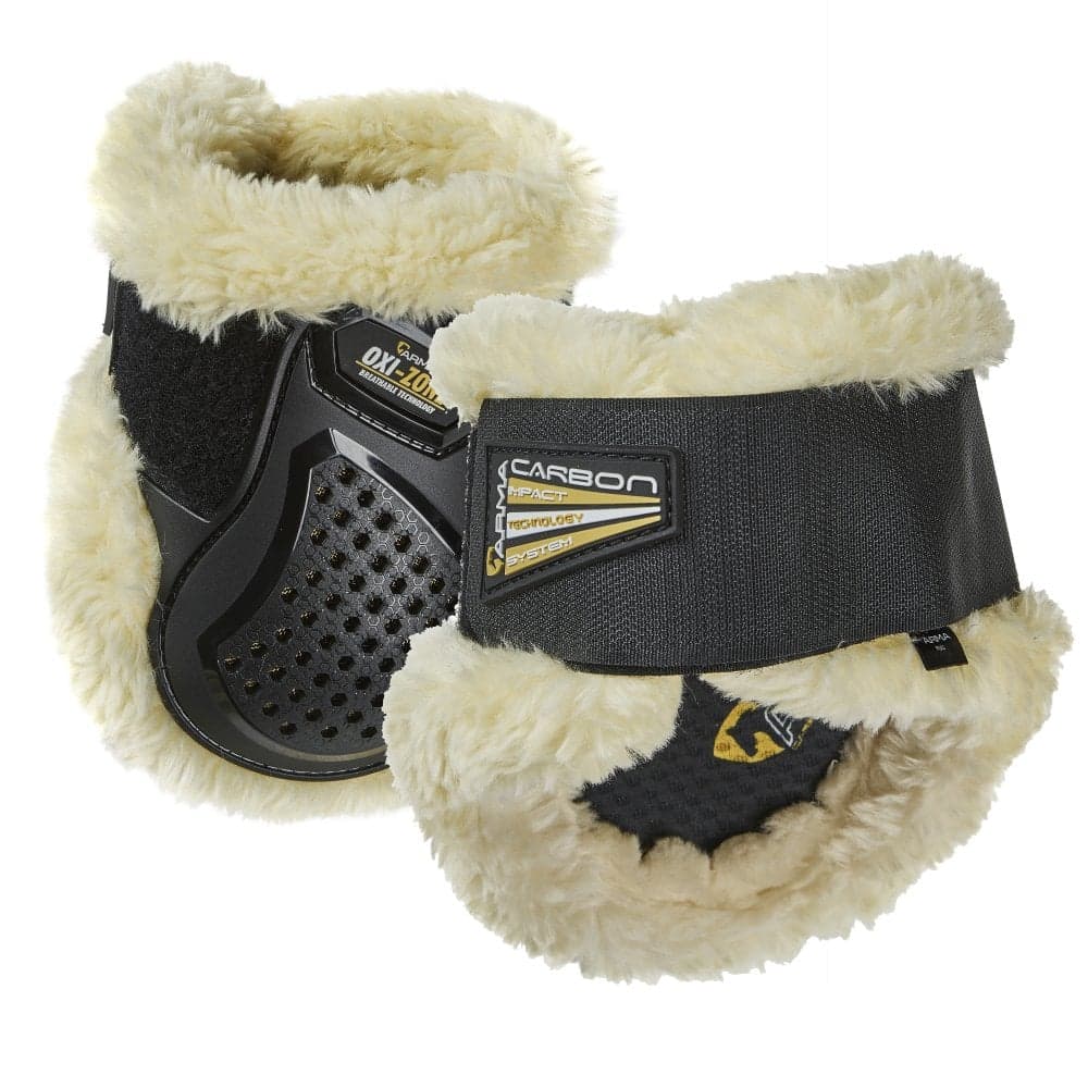 Shires ARMA OXI-ZONE Supafleece Fetlock Boots - Black Size: Extra Full