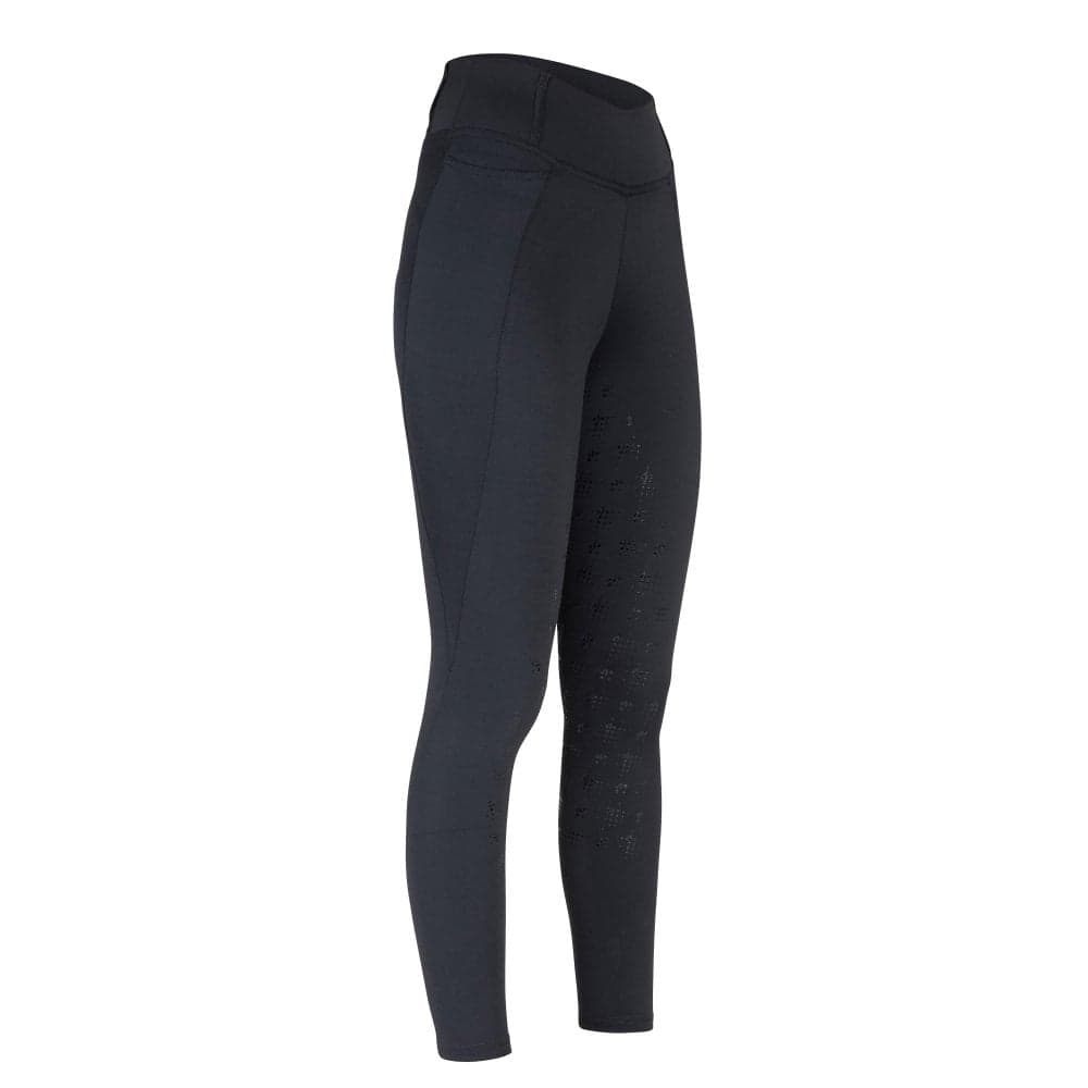 Shires Aubrion Optima PX Womens Riding Tights - Black Size: XS