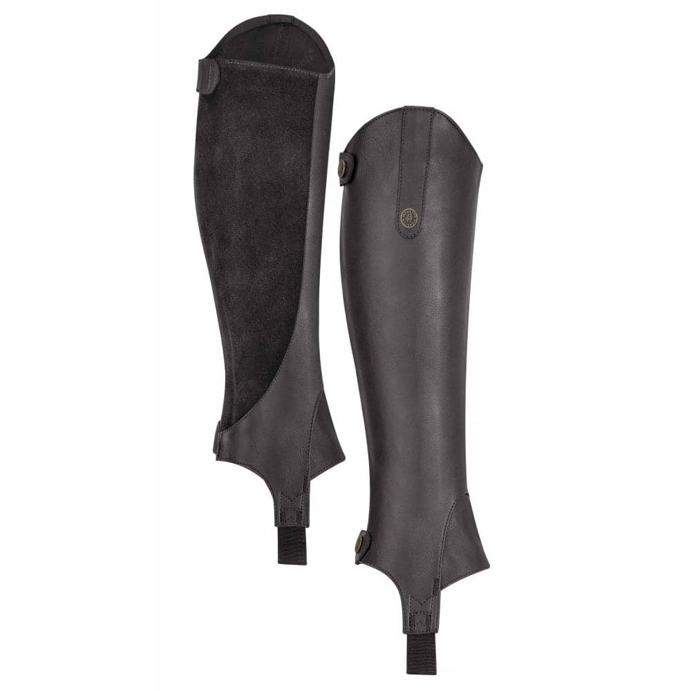 Shires Moretta Adults Synthetic Gaiters - Black Size: Medium