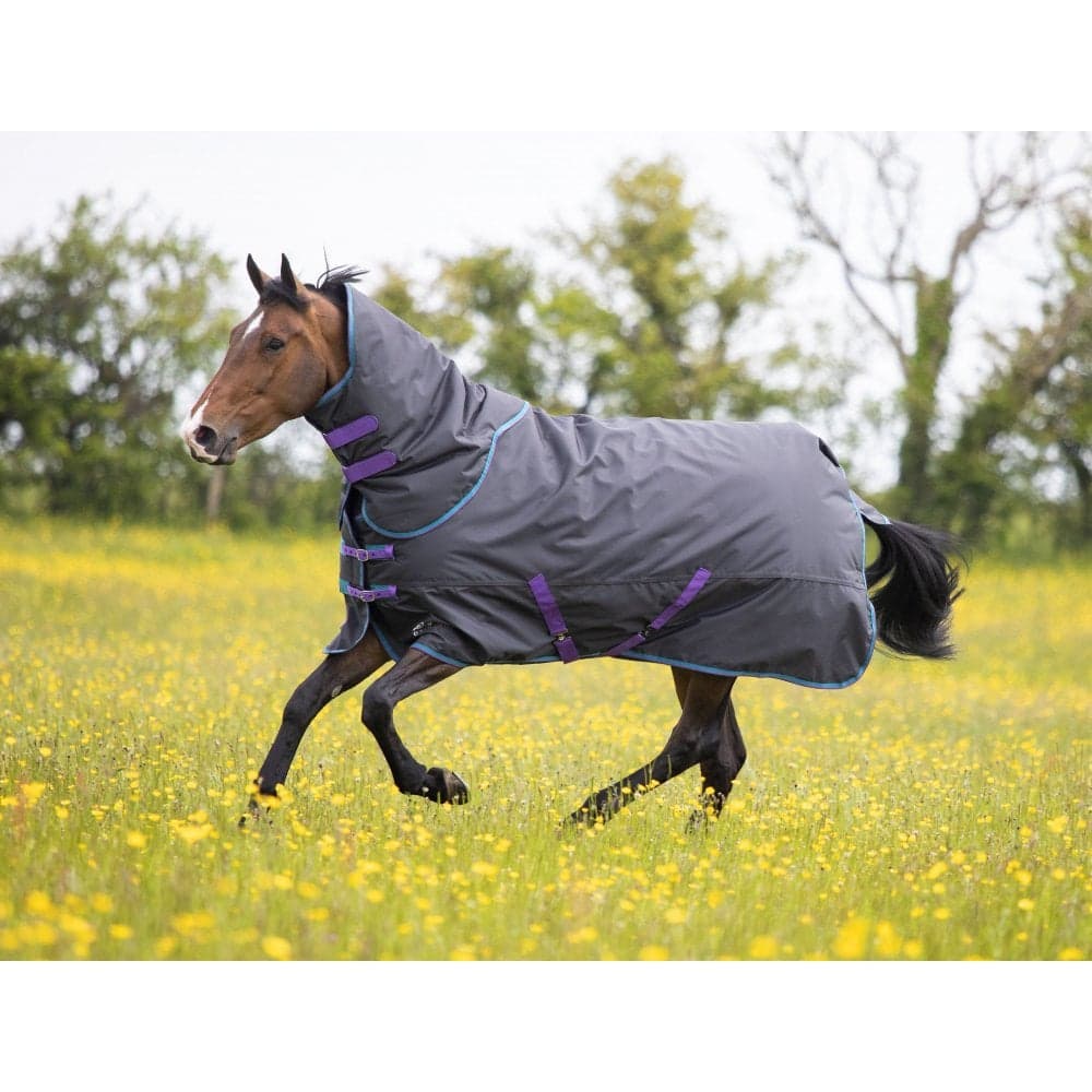 Shires Tempest Original 300 Turnout Rug & Neck Set - Black Size: 4