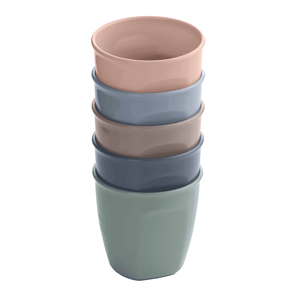 Vital Baby Hydrate Stackable Cups 5-Pack - Natural