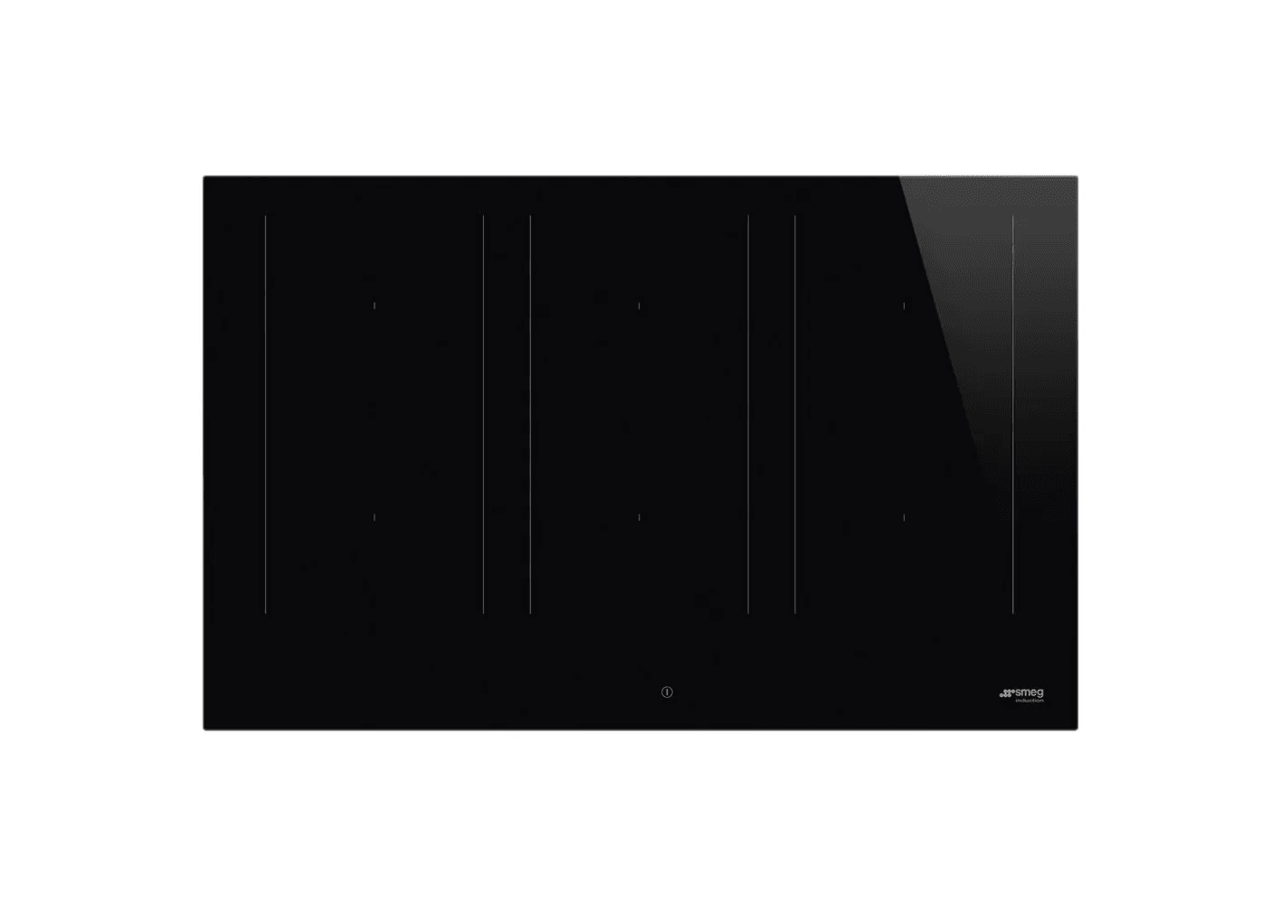 Smeg SIM3964D 90cm 6 Zone Multizone Induction Hob - BLACK