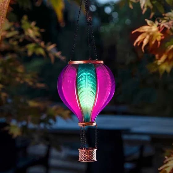 Aurora Flaming Balloon Solar Light