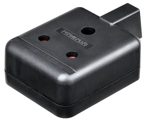 1G 15A Hd Rnd Pin Tskt Black ELS15B-01