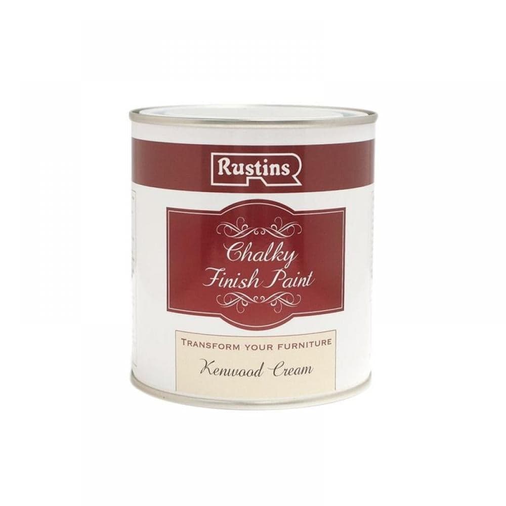 Rustins CHAPC250 Chalky Finish Paint Kenwood Cream 250Ml