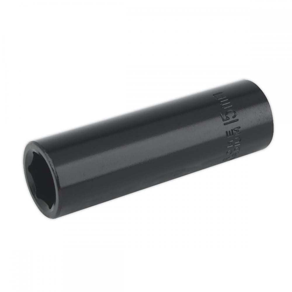 Sealey IS1215D Impact Socket 15Mm Deep 1/2inSq Drive