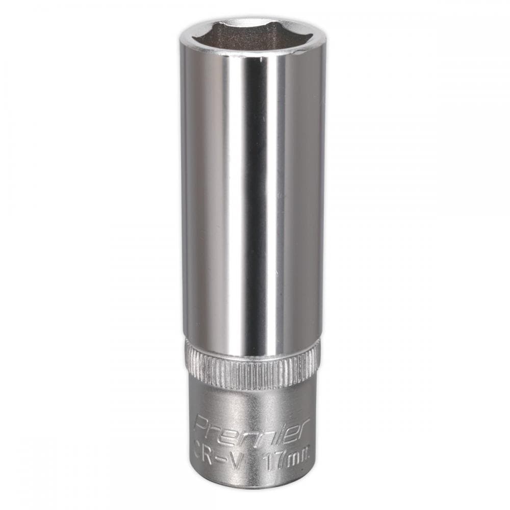 Sealey S1217D Walldrive® Socket 17Mm Deep 1/2inSq Drive
