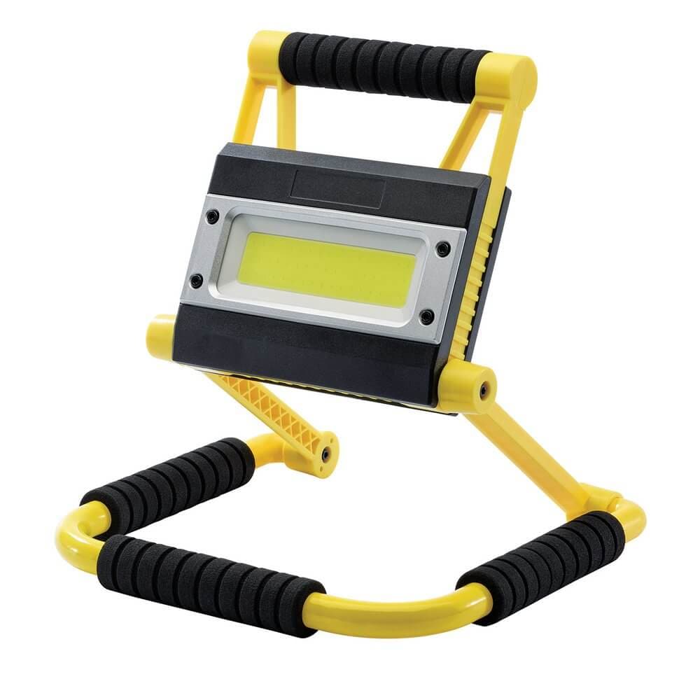Draper 99707 Cob Led Rechargeable Folding Worklight And Power Bank 20W 750 - 1 500 Lumens each