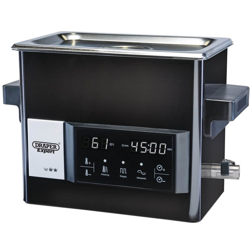 Draper Expert 92639 Ultrasonic Cleaning Tank 27L each 1
