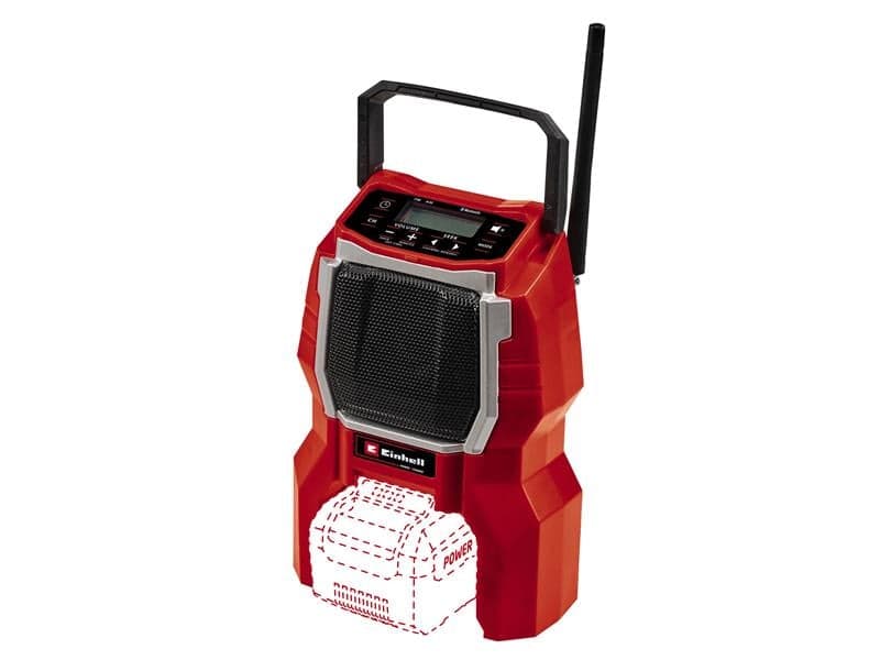 Einhell 3408017 Tc-Ra 18 Li Bt - Solo Cordless Radio 18V Bare Unit