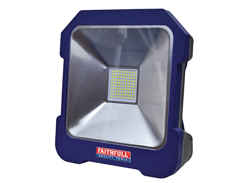 Faithfull Power Plus EBTL1051 Smd Led Task Light With Power Take Off 20W 240V
