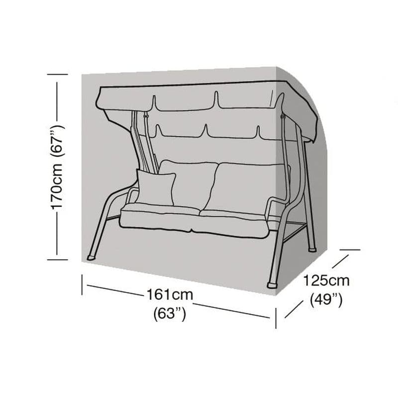Premium Super Tough 2 Seater Swing Seat Cover - Green