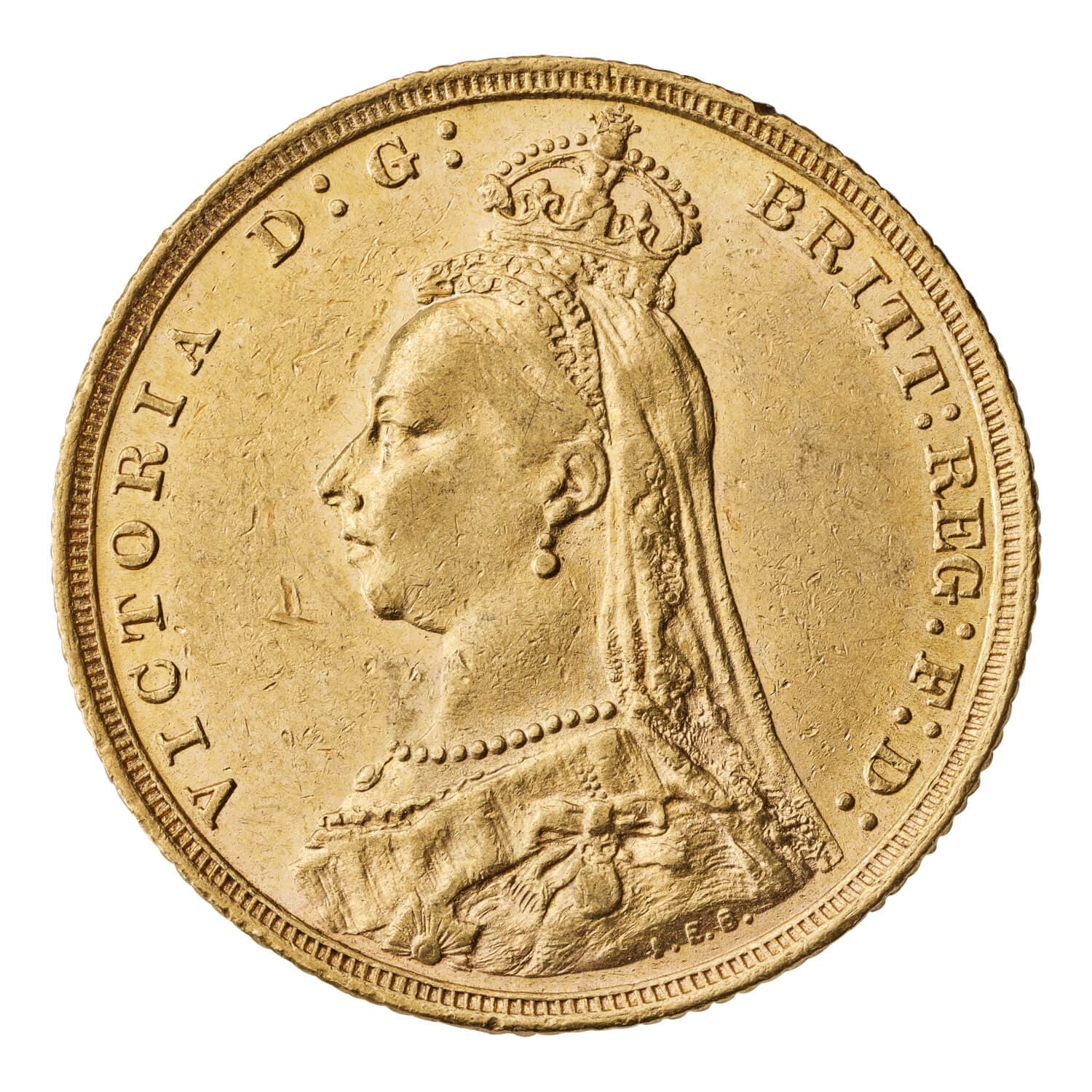1892 Victoria Sovereign - London