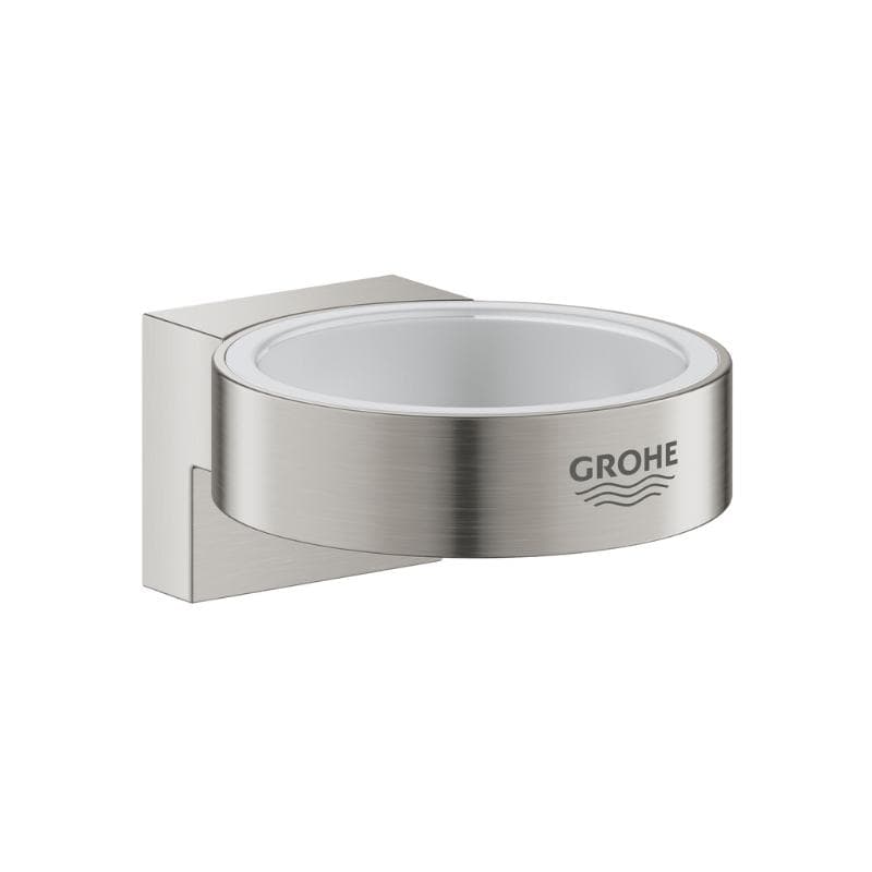 Grohe Selection Glass/Soap Dish Holder - Supersteel (41027DC0)