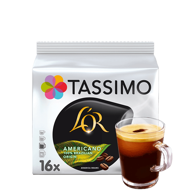 Tassimo L'or Americano 100% Brazilian Origin