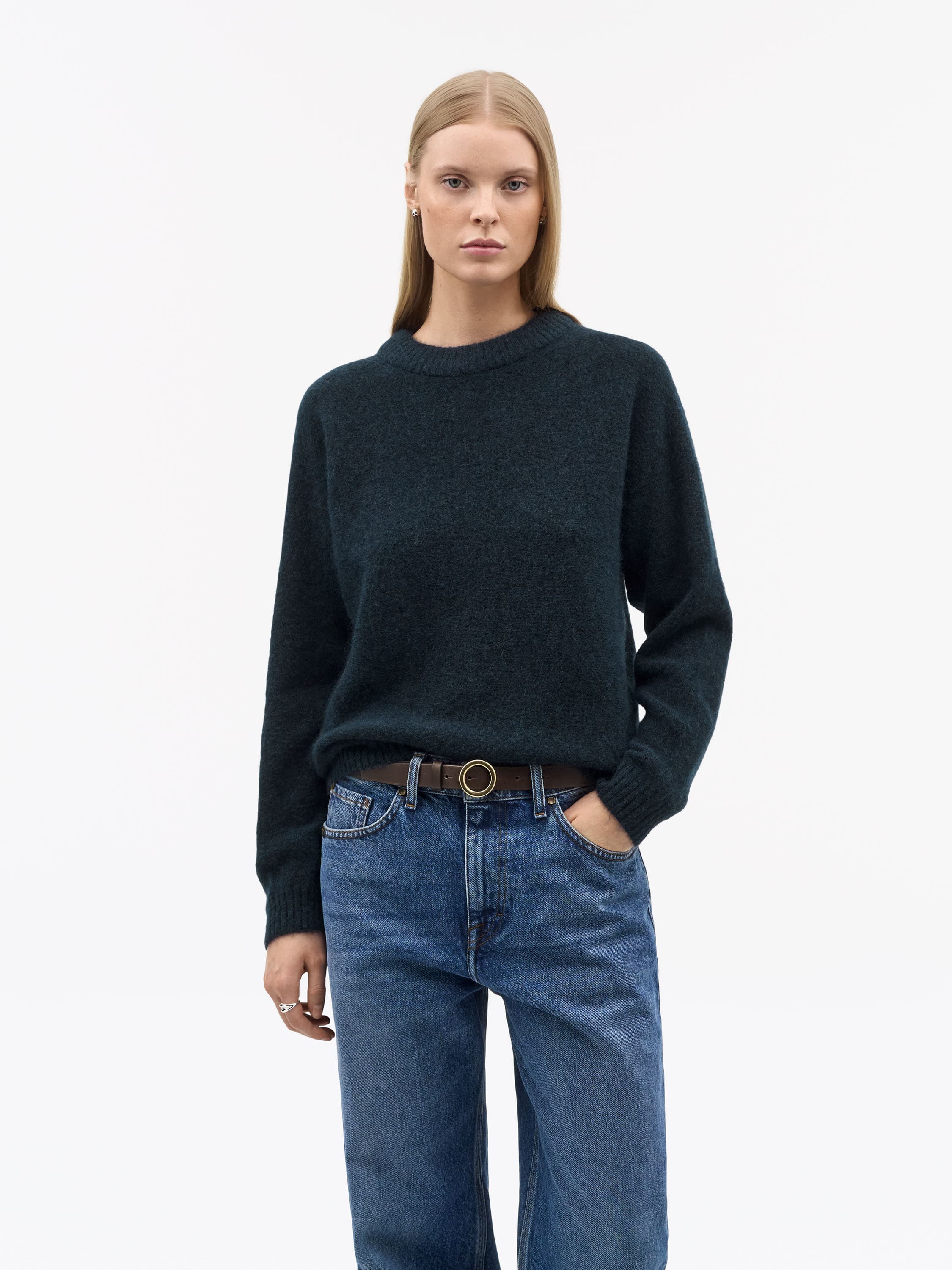 Gwynn RWS Mohair-Merino Pullover