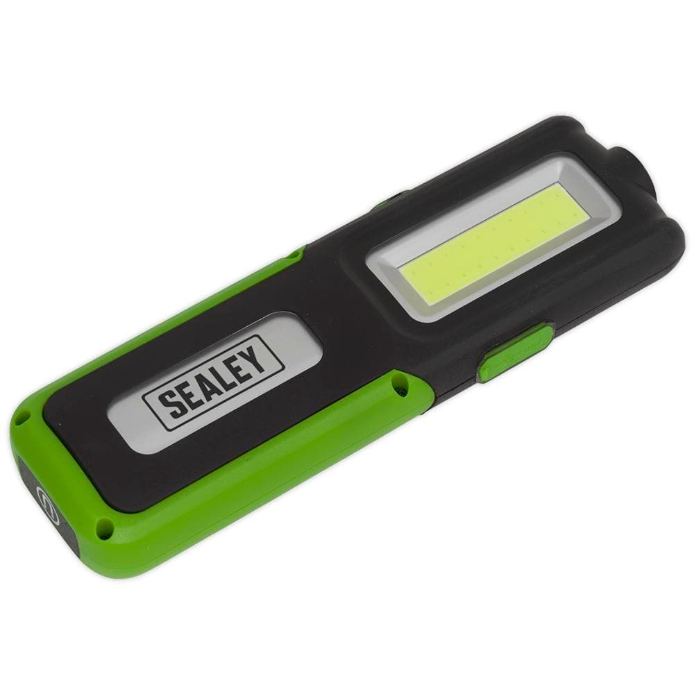 Sealey Rechargeable 5W Inspection Lamp and Power Bank Green