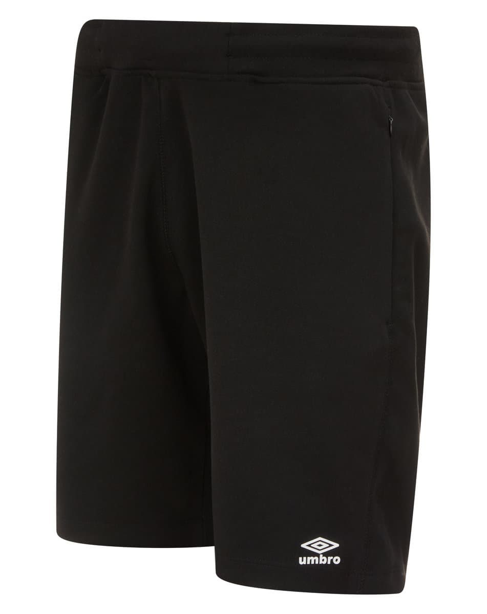Umbro Pro Fleece Short - Black / White