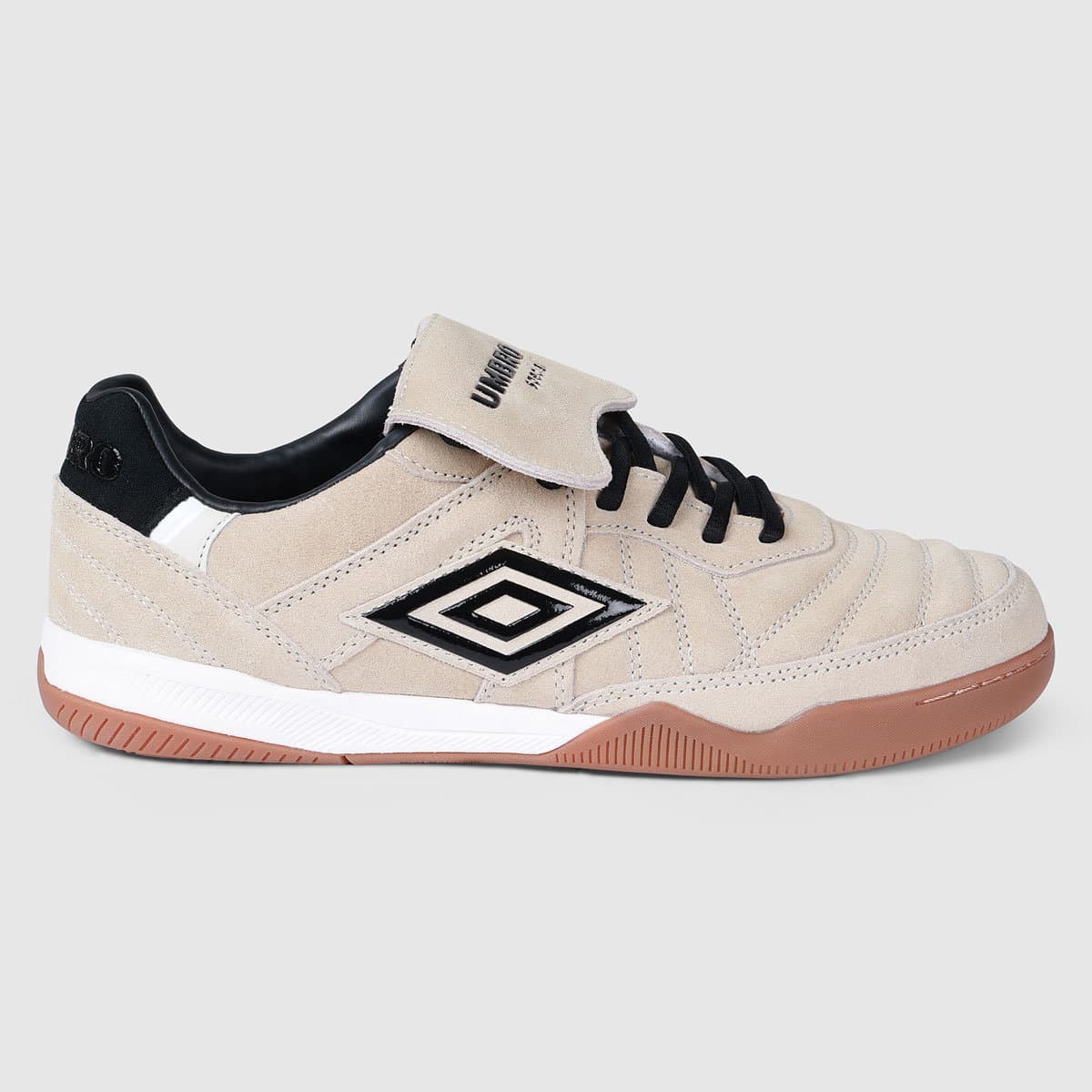 Umbro Speciali Tr Suede Flap Trainer - Dust / Black / White Sand / Mid Gum