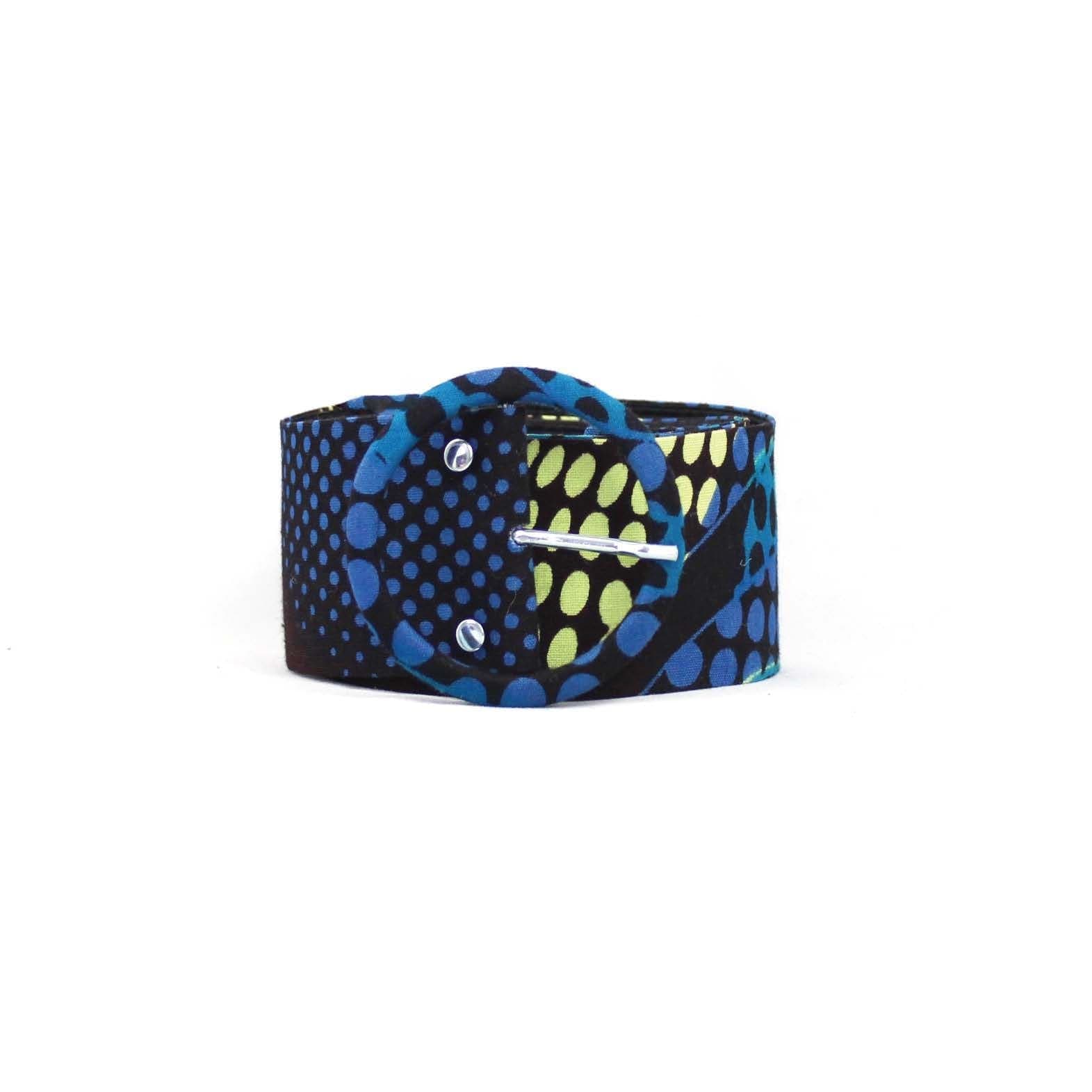 Tola, Belt Cotton - 2" wide with circle buckle