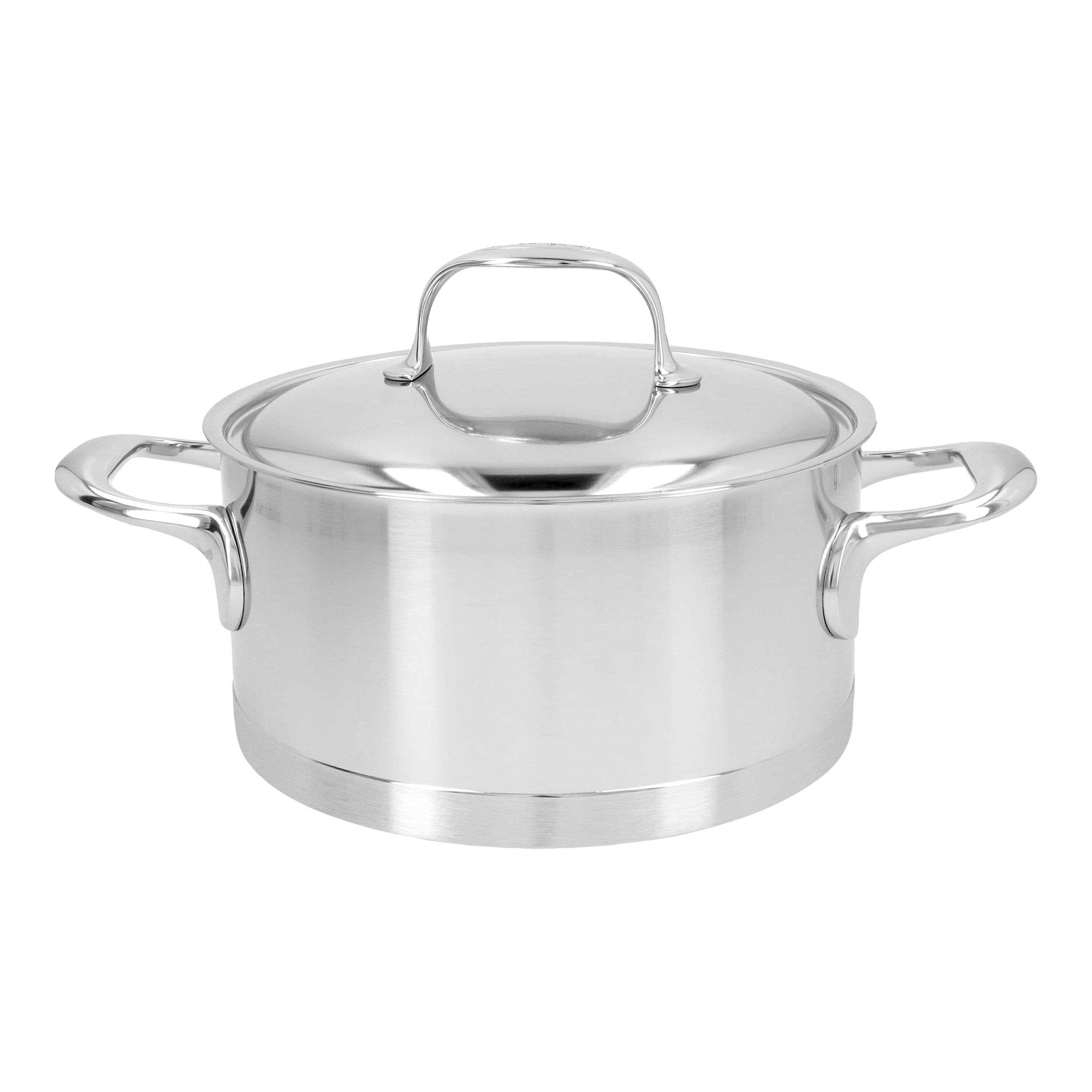 Demeyere Atlantis 7 20 cm 18/10 Stainless Steel Stew pot with lid silver