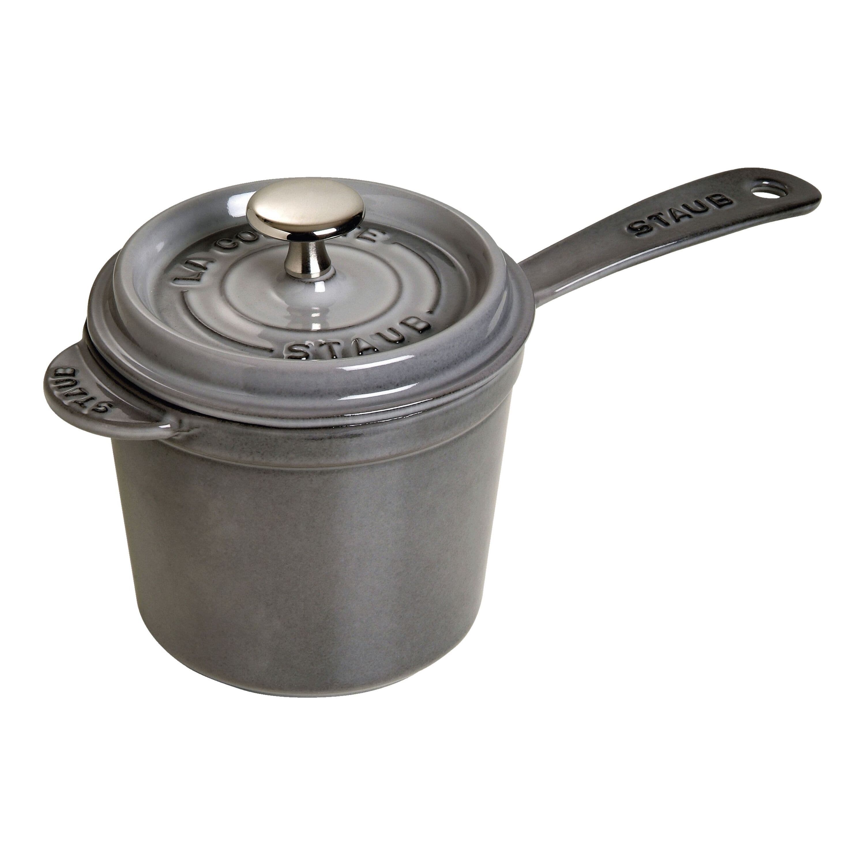 Staub Specialities 14 cm Cast iron Saucepan graphite-grey